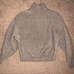 h&m knitted turtleneck sweater